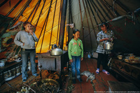 Észak-Magyarország életében rénszarvastenyésztők a tundrán