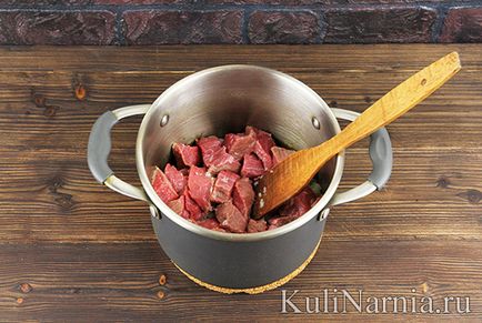 Shurpa marhahús recept lépésről lépésre fotók