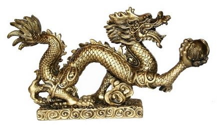 Jelképe a sárkány feng shui érték, leírását és helyét a házban