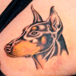 Kutya tetoválás jelenti fotók és vázlatok