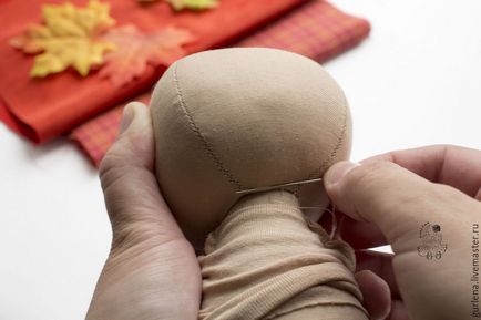 Textil baba tetőtől sarkú - Fair Masters - kézzel készített, kézzel készített