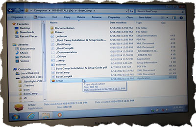 Windows 7 telepítése mac keresztül bootcamp asszisztens vezetők és támogató fájlok