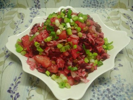 Vinaigrette - 10 a legjobb, csodálatos saláta receptek fotókkal