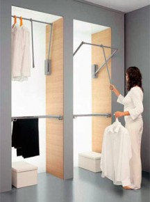 Belső töltelék szekrények választani a belső a szekrény az előszobában és a hálószobában (fotó)