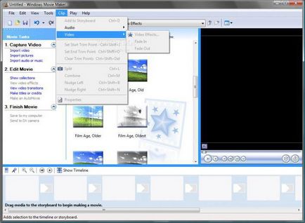 A Windows Movie Maker használata lépésről lépésre