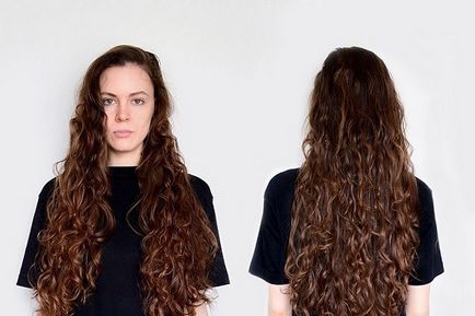 Perm haj sokáig biozavivka, faragott, sav (fotók előtt és után)