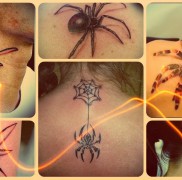 Jelentés tetoválás pók értelme, történelem, fotók