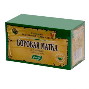 Borovaya méhben tea