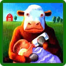 A gyermeke allergiás a tehén fehérje