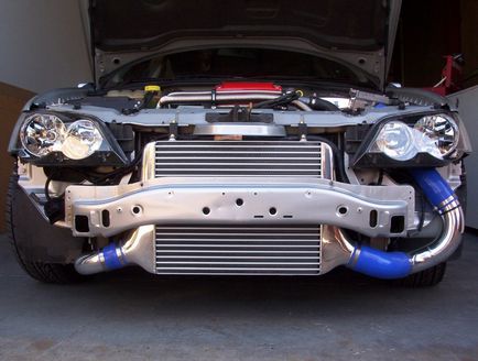 Mi a front-hegyen intercooler