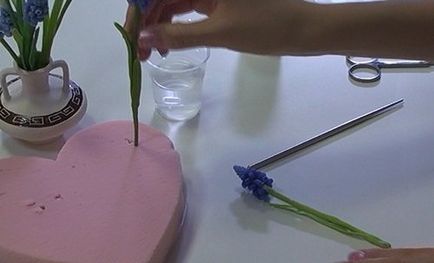Virág műanyagból mesterkurzust
