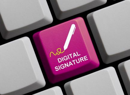 Hogyan kell megnyitni a digitális aláírás
