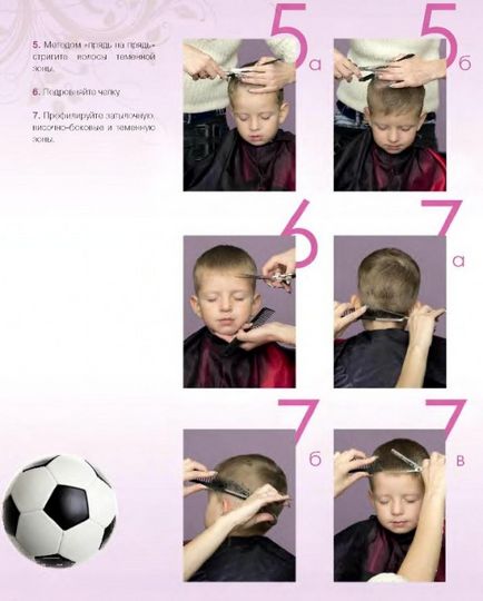 Hogyan készítsünk egy frizura fiú