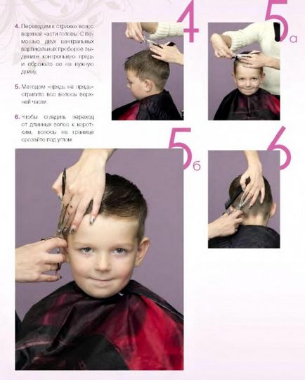 Hogyan készítsünk egy frizura fiú
