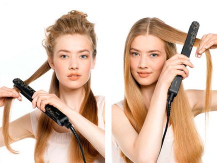 Hogyan kiegyenesíteni göndör haj