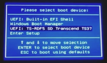 Hogyan tegye a boot az USB-meghajtó