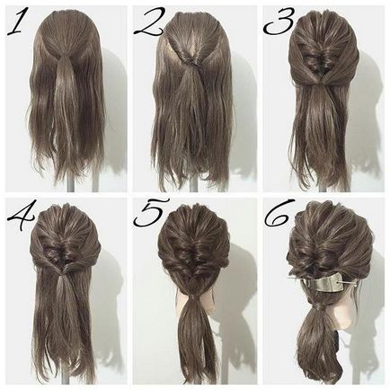 Hogyan frizurák a hosszú haj