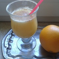 Juice narancs otthon