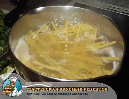 Tészta csirkét a sütőbe Tészta csirkét a sütőbe