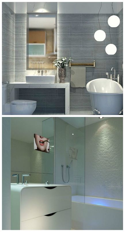 60 Ötletek belső fürdőszoba WC-vel (belső) 60 Ötletek belső fürdőszoba WC-vel
