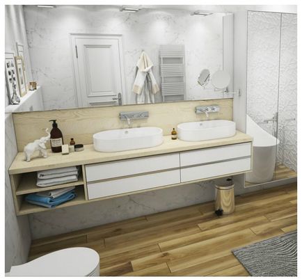 60 Ötletek belső fürdőszoba WC-vel (kád) 60 Ötletek belső fürdőszoba WC-vel
