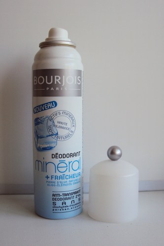 Bourjois dezodor ásványi fraîcheur (ásványi dezodor -antiperspirant „frissesség”) vélemény