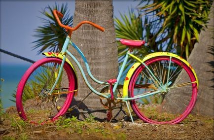 A kerékpár lehet festeni otthon festék spray