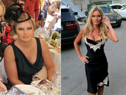Dana Borisova vékony (fotók előtt és után)