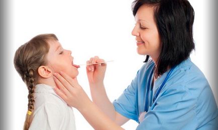 Torokgyulladás gyermekek - tünetek és a kezelés, megelőzés