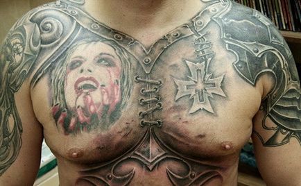 Fotók és értéke kereszt tetoválás