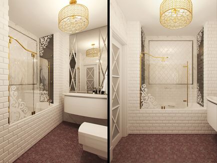 A belső tér egy kis fürdőszoba WC-vel 83 fotó tervezési ötletek