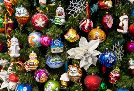 Hogyan készítsünk üveg karácsonyi játékok, blogger belochkina Online december 23, 2014, a pletyka