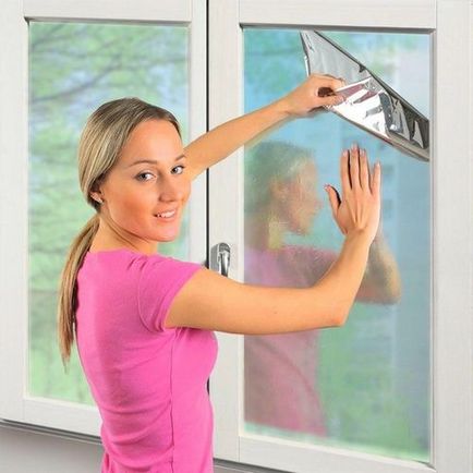 Hogyan ragasztani az ablak film, fényvédő fólia, árnyékoló, pecsét