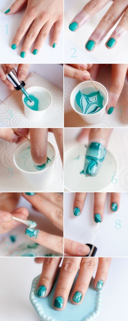 Hogyan festeni a körmöd szép, egy vagy két színben