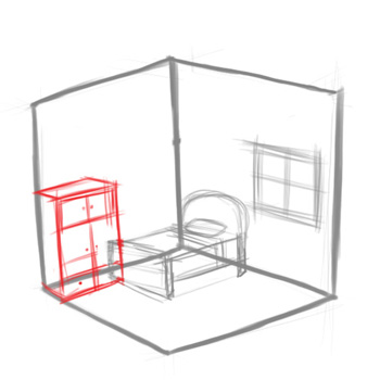 Hogyan kell festeni a szoba bútorok „kis író