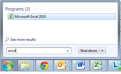 Hogyan kell megnyitni a fájlokat Excel 2010-ablak (Excel tálcán) Hogyan kell megnyitni a fájlokat Excel 2010-ablak