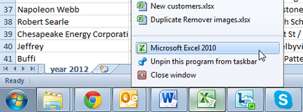 Hogyan kell megnyitni a fájlokat Excel 2010-ablak (második könyv új) Hogyan kell megnyitni a fájlokat Excel 2010-ablak