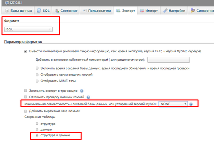 Hogyan lehet mozgatni egy adatbázis mysql (a kívánt bázis akkori) Hogyan lehet mozgatni mysql adatbázis