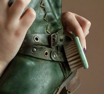 Hogyan tisztítható bőr cipő, divat cipő