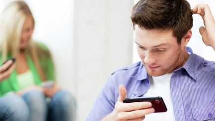 Hogyan kommunikál a férfi SMS-ben