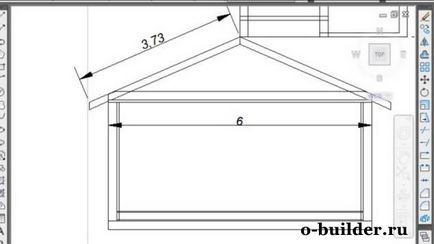 Hogyan számoljuk ki a tetőn (a tetőn) ház - egy példa és utasítások