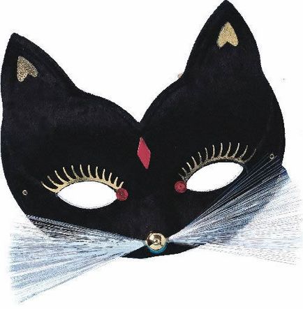 Hogyan készítsünk egy macska maszkot maskara a kezüket