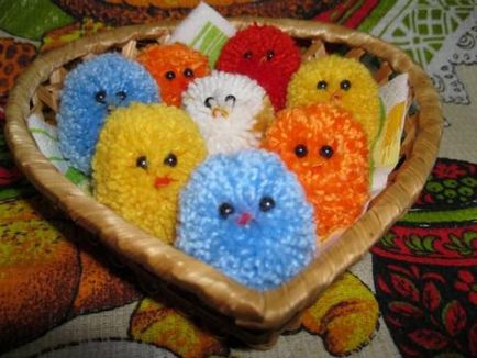 Hogyan lehet csirke a téma, hogy az eredeti dekoráció Happy Easter