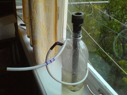 Hogyan, hogy a víz egy üveg bulbulyator