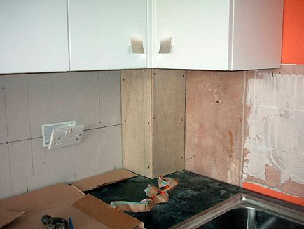 Hogyan lehet elrejteni (zár) egy gázvezetéket a konyhában, egy fénykép, egy jobb ötlete, hogyan kell díszíteni