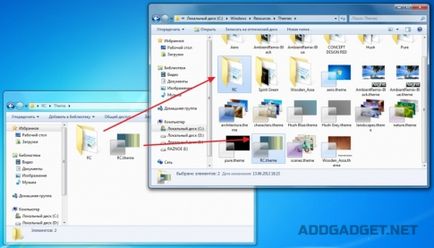 Hogyan kell telepíteni a Windows 7 téma ( „Start” Explorer navigációs gombok) Hogyan kell telepíteni a Windows 7 téma