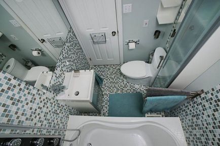 Hogyan növelhető a tér egy kis fürdőszoba