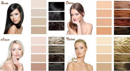 Hogyan válasszuk ki a hajszín, természetes hajfesték, a hajszín alkalmas tsvetotipu