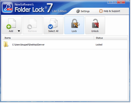 A Windows 7, hogy egy jelszót a mappát lépésről lépésre fotókkal és videó (Anvide Lock Folder) A Windows 7, hogy egy jelszót a mappát lépésről lépésre fotókkal és videó