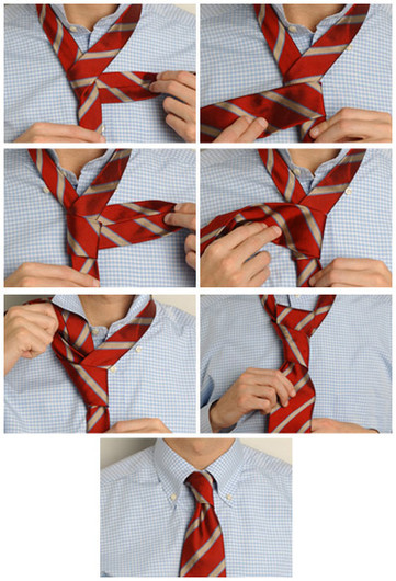 Hogyan kössünk nyakkendőt mester osztályt